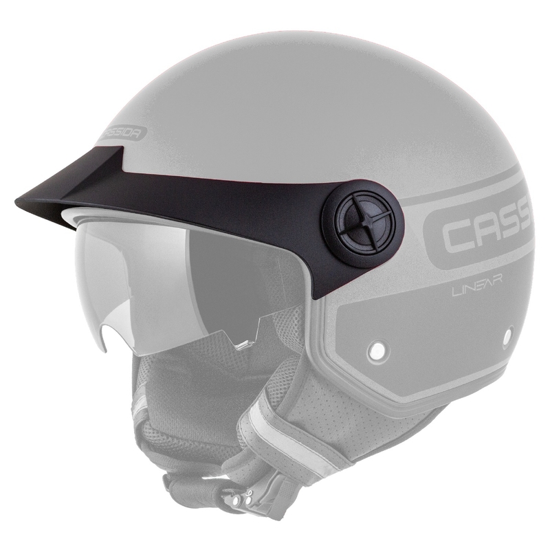 Kask motocyklowy otwarty Cassida Handy Plus Linear Red-Black
