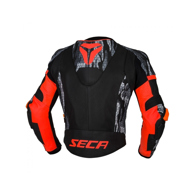 Kurtka męska SECA SRS II black-fluo red wyprzedaż