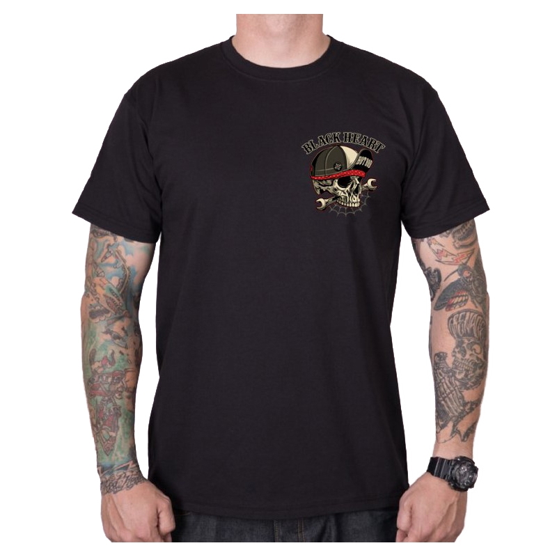 Męska koszulka Black Heart Commander czarna