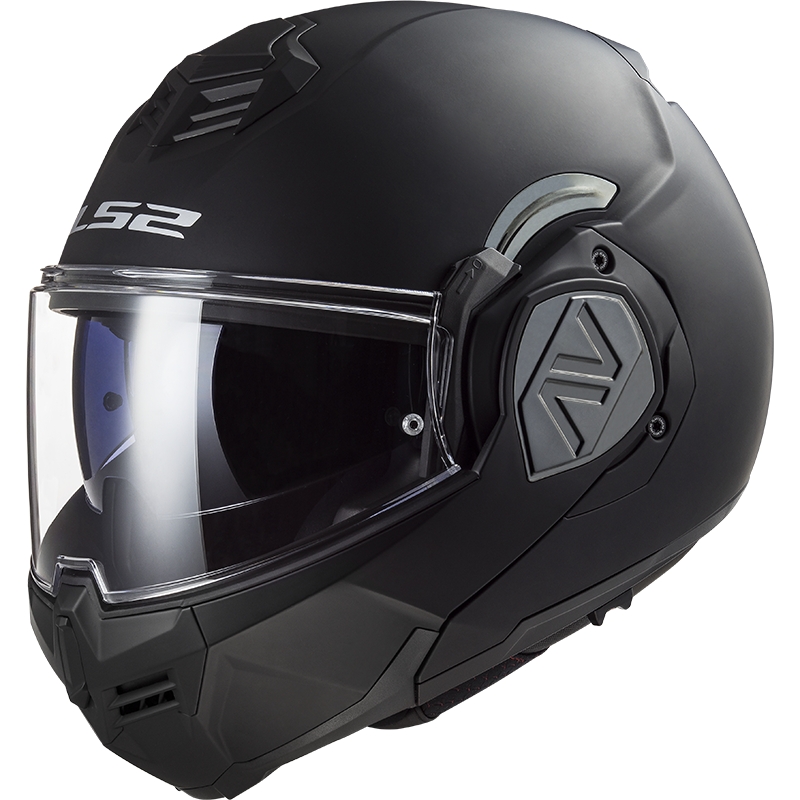 Kask motocyklowy typu flip-up LS2 FF906 Advant Solid czarny matowy