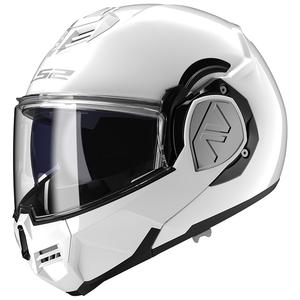 Kask motocyklowy z klapką LS2 FF906 Advant Solid white