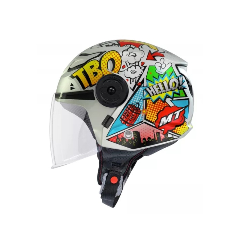 MT Lite Tbo A0 otwarty kask motocyklowy dla dzieci