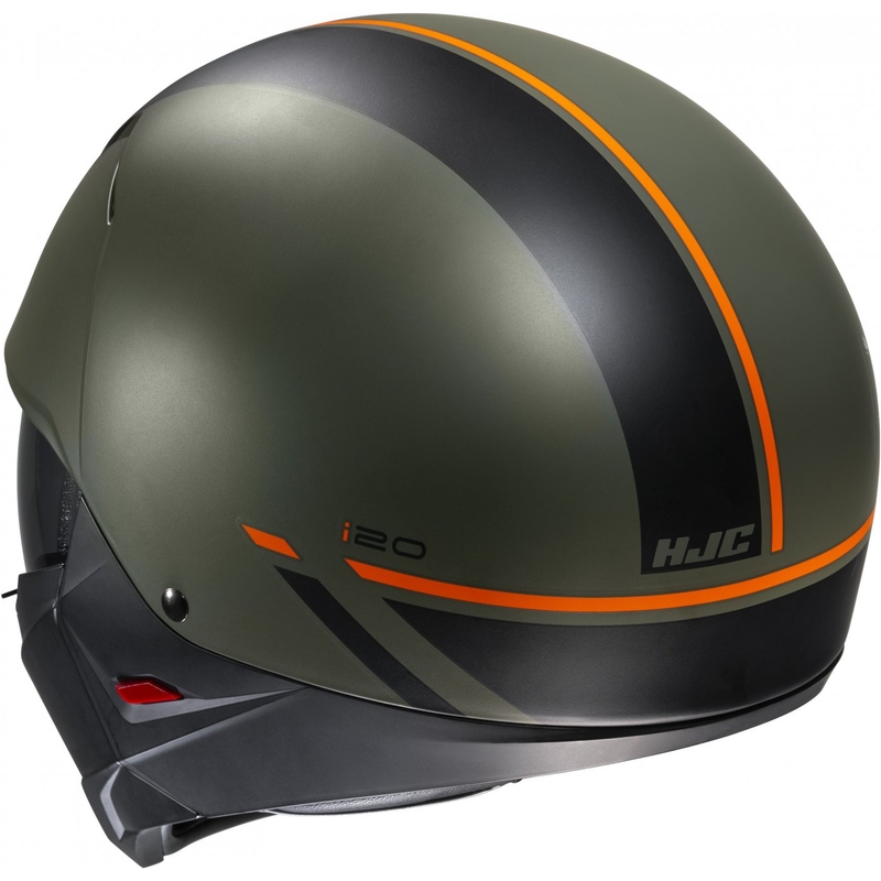 Kask otwarty HJC i20 Batol MC4SF pomarańczowo-czarno-zielony wyprzedaż