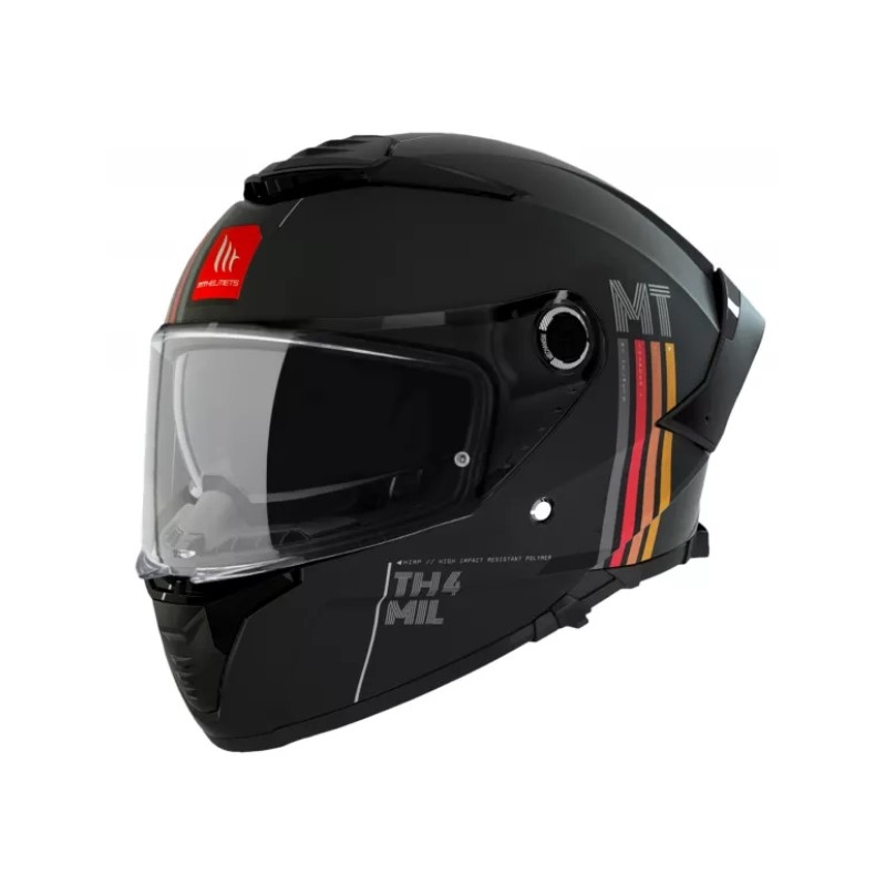 Integrální přilba na motorku MT Thunder 4 SV Mil A11 černá matná výprodej