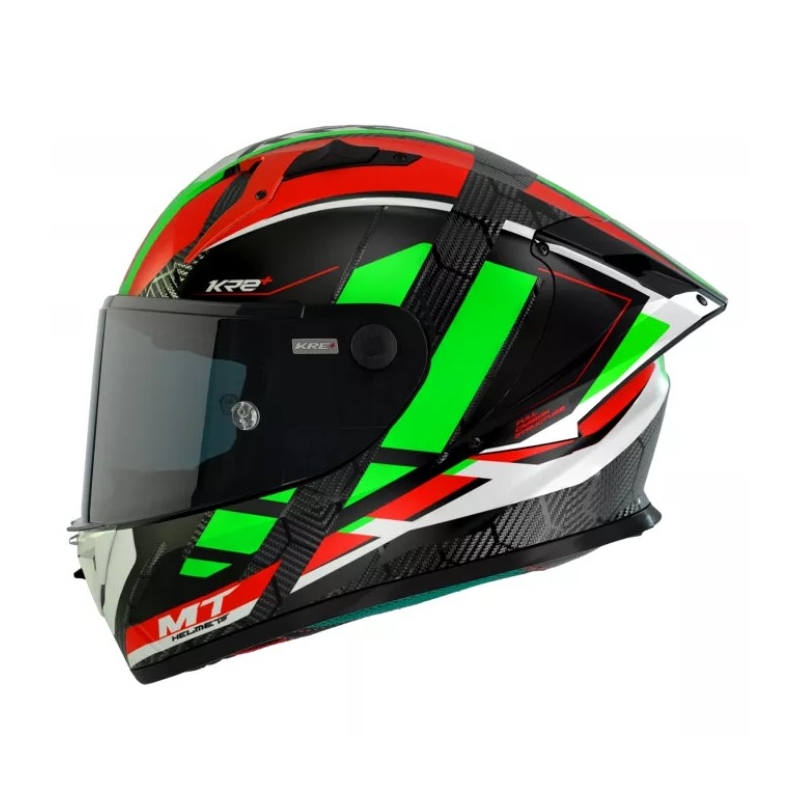 Integralny kask motocyklowy HJC RPHA 1 Toxin Marvel MC1SF czerwono-szaro-zielony