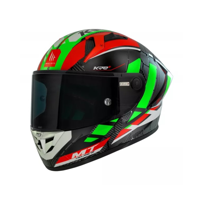 Integralny kask motocyklowy HJC RPHA 1 Toxin Marvel MC1SF czerwono-szaro-zielony