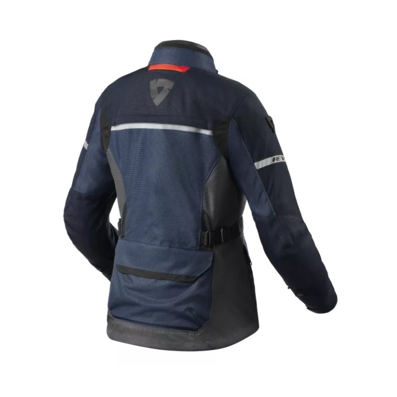 Damska kurtka motocyklowa Revit Outback 4 H2O niebieska