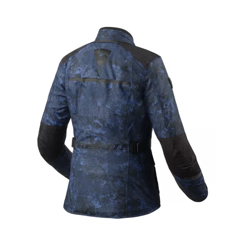 Damska kurtka motocyklowa Revit Voltiac 3 H2O camo blue wyprzedaż