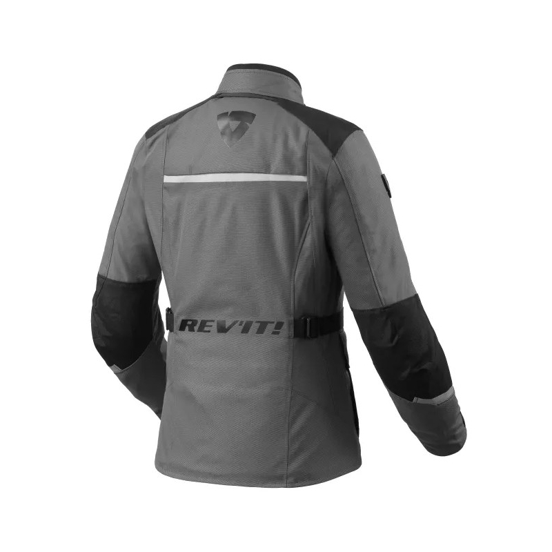 Damska kurtka motocyklowa Revit Voltiac 3 H2O szaro-czarna