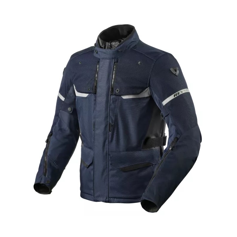 Kurtka motocyklowa Revit Outback 4 H2O niebieska