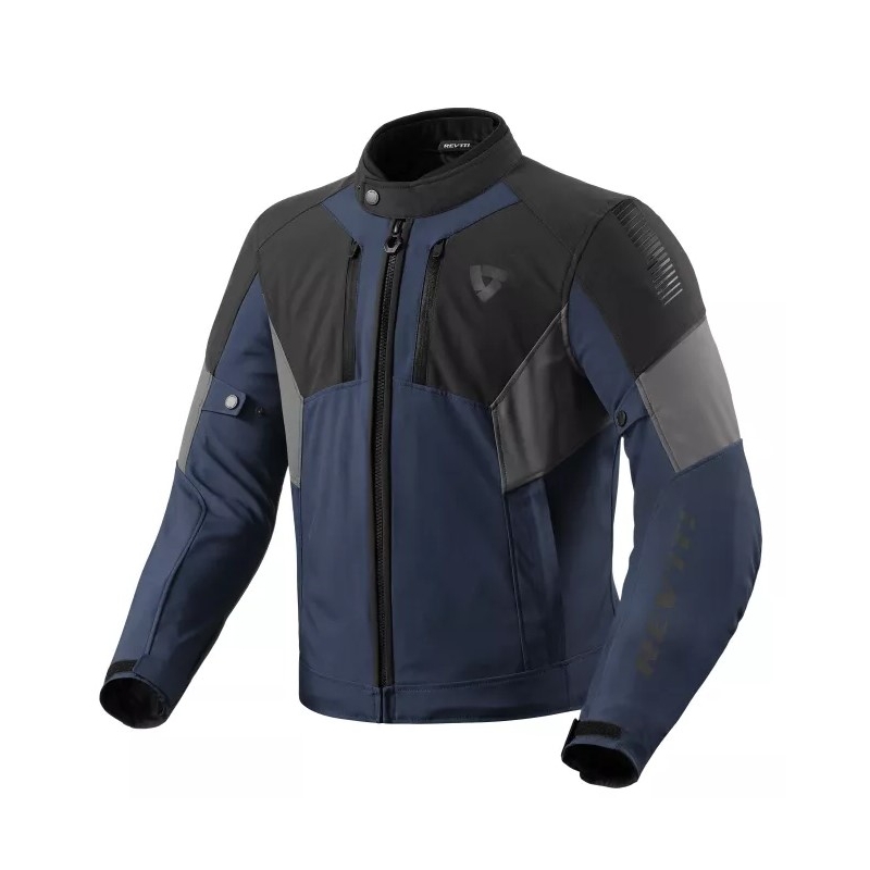 Kurtka motocyklowa Revit Catalyst H2O niebiesko-czarna