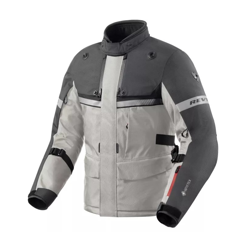 Kurtka motocyklowa Revit Poseidon 3 GTX czarno-antracytowa
