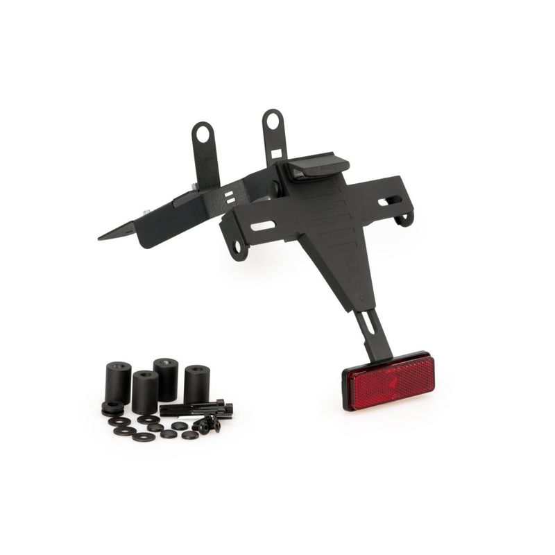 Adjustable license support PUIG black