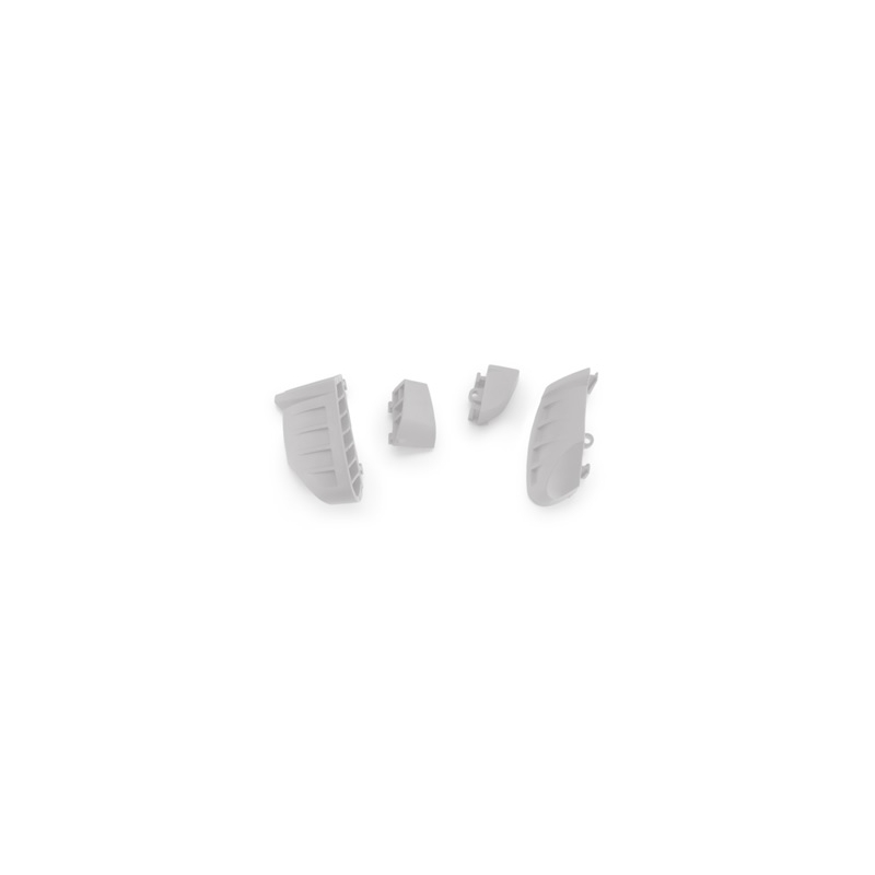 Spare rubber ends PUIG PRO 2.0 black