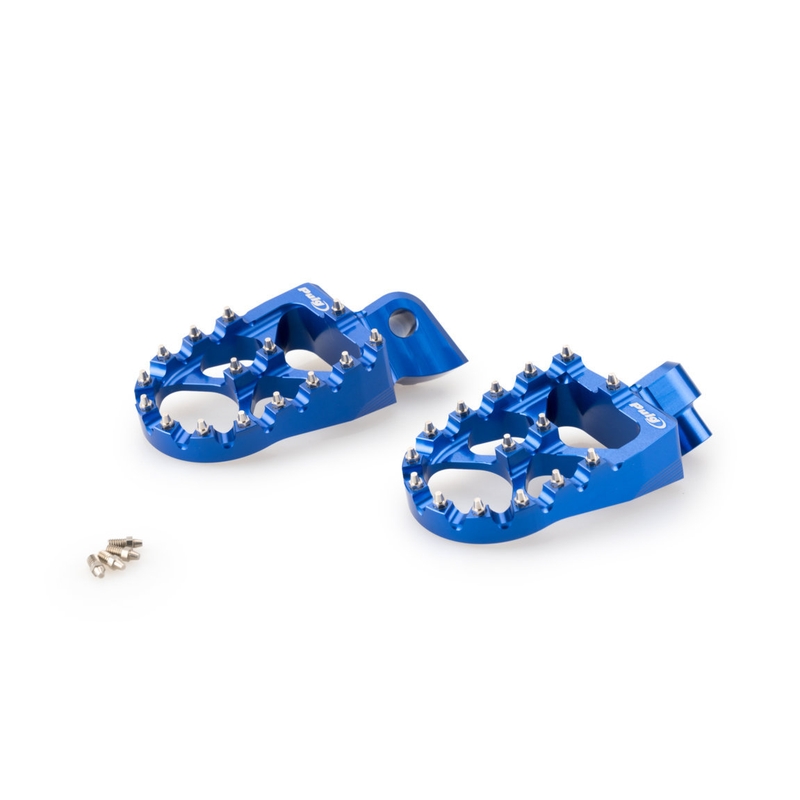 Footpegs PUIG OFF-ROAD blue