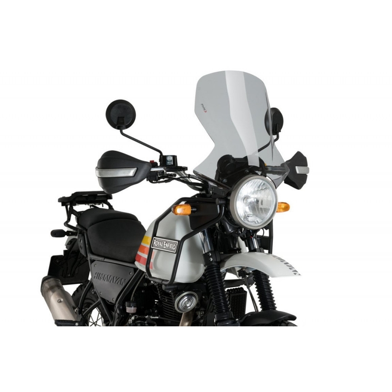 Windscreen PUIG TOURING smoke for ROYAL ENFIELD Himalayan 411 2017-2020