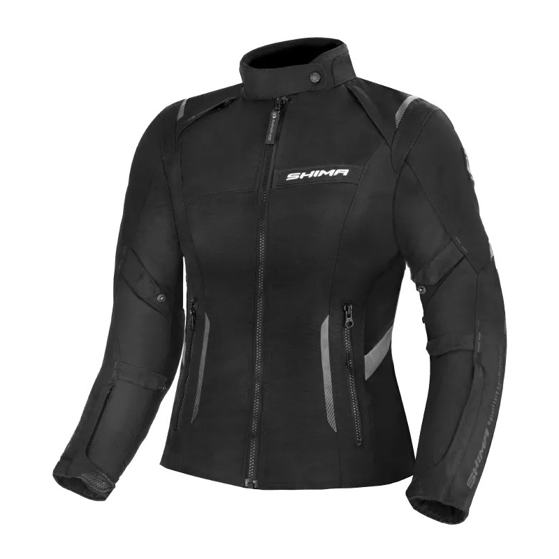 Damska kurtka motocyklowa Shima Rush czarna wyprzedaż