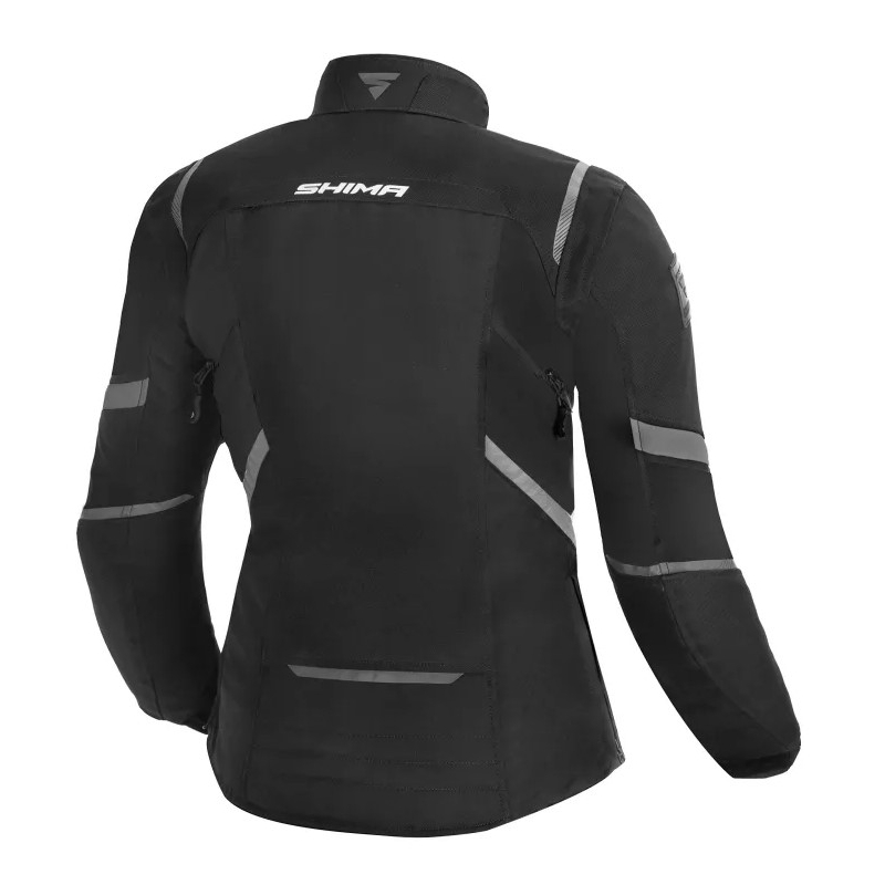 Damska kurtka motocyklowa Shima Rush czarna wyprzedaż