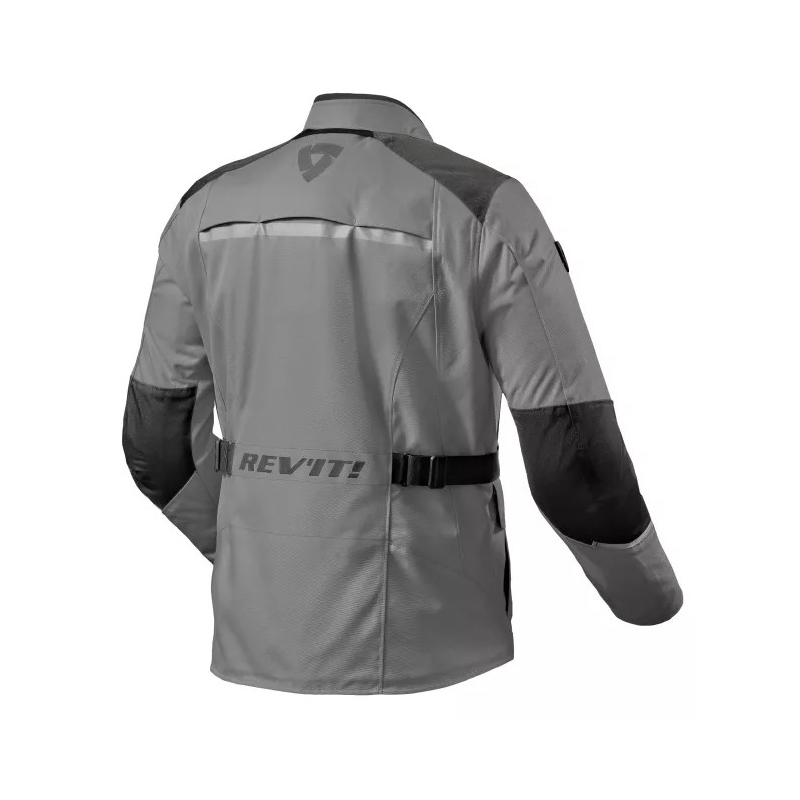 Kurtka motocyklowa Revit Voltiac 3 H2O szaro-czarna