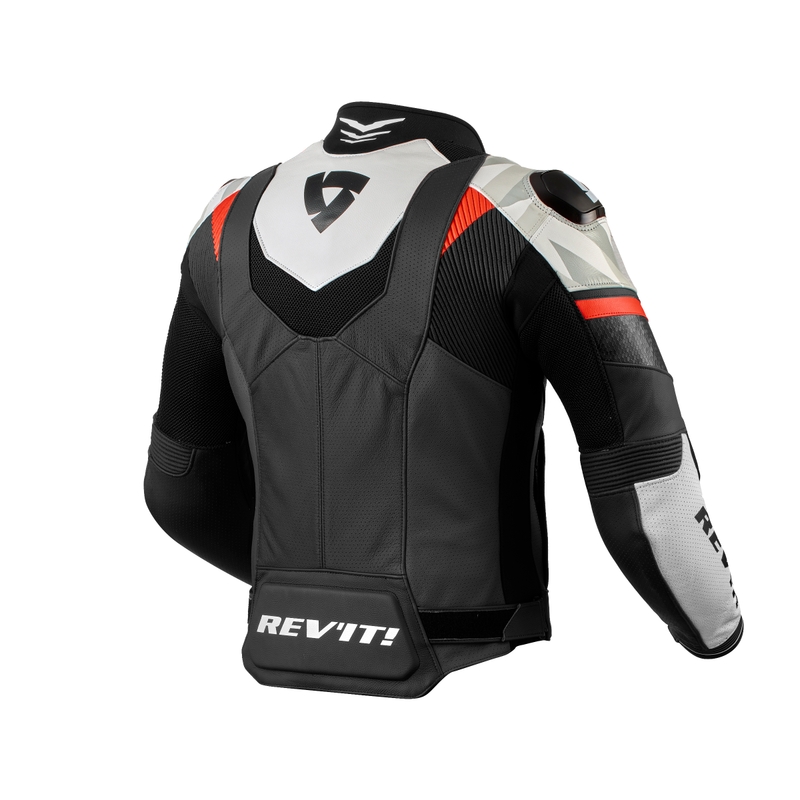 Czarno-biała kurtka motocyklowa Revit Hyperspeed 2 Air wyprzedaż