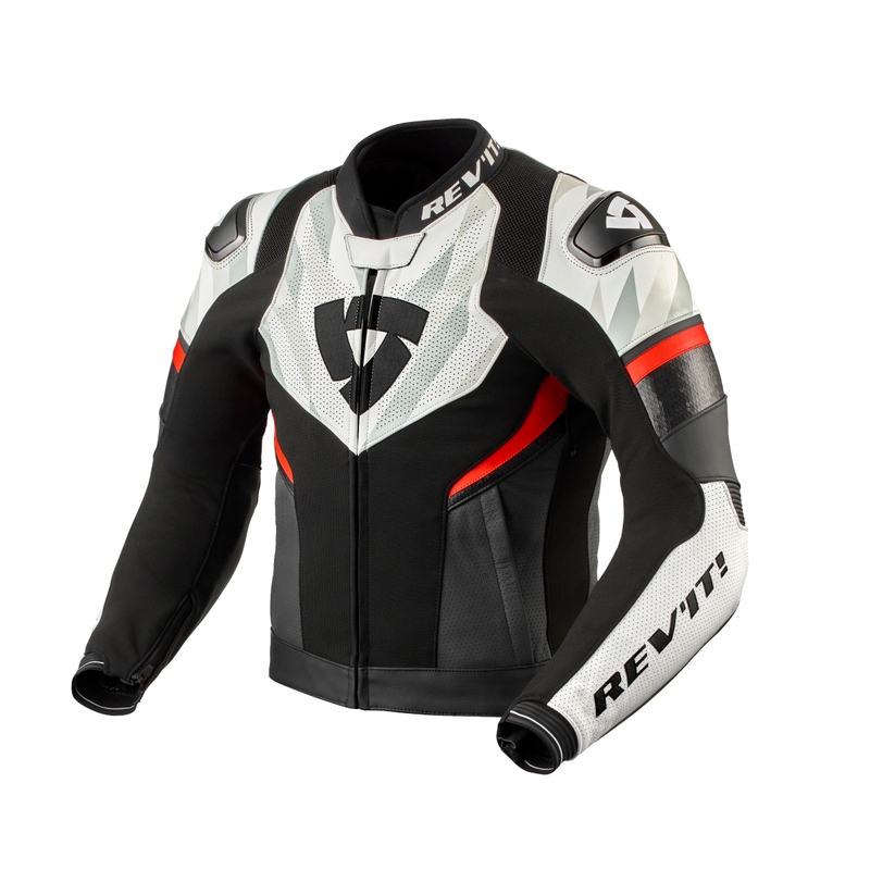 Czarno-biała kurtka motocyklowa Revit Hyperspeed 2 Air wyprzedaż