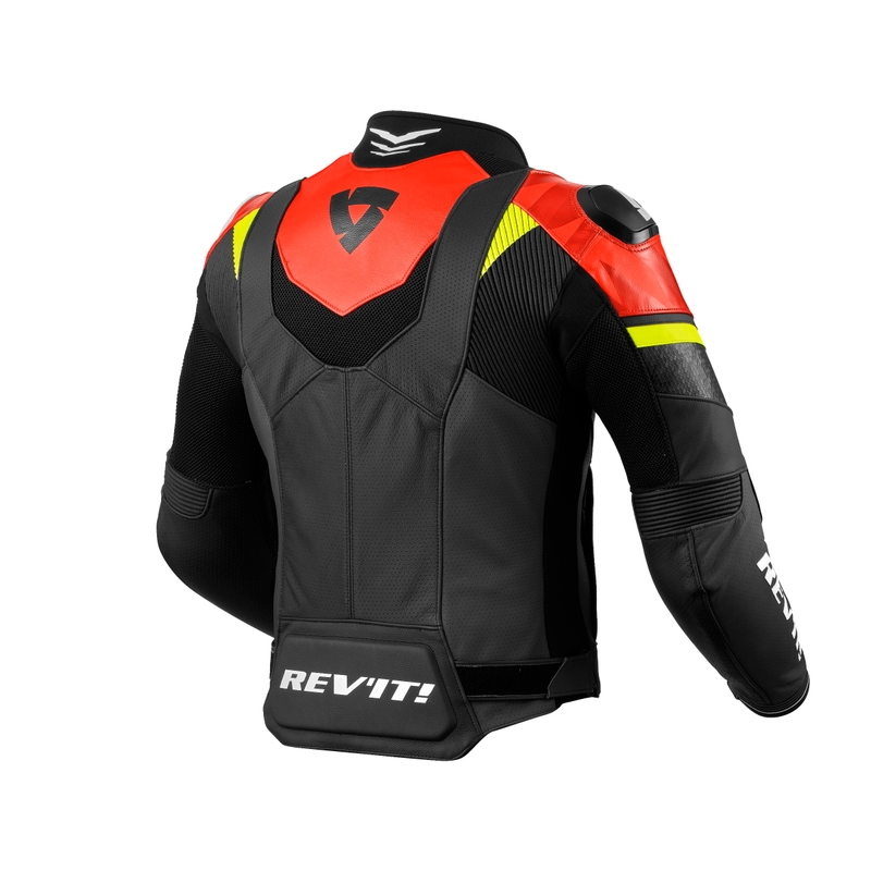 Kurtka motocyklowa Revit Hyperspeed 2 Air black-fluo red wyprzedaż