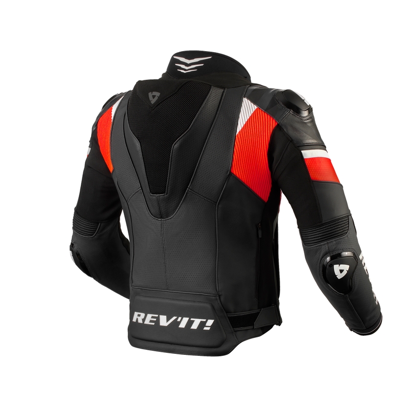 Kurtka motocyklowa Revit Hyperspeed 2 Pro czarno-fluo czerwona wyprzedaż