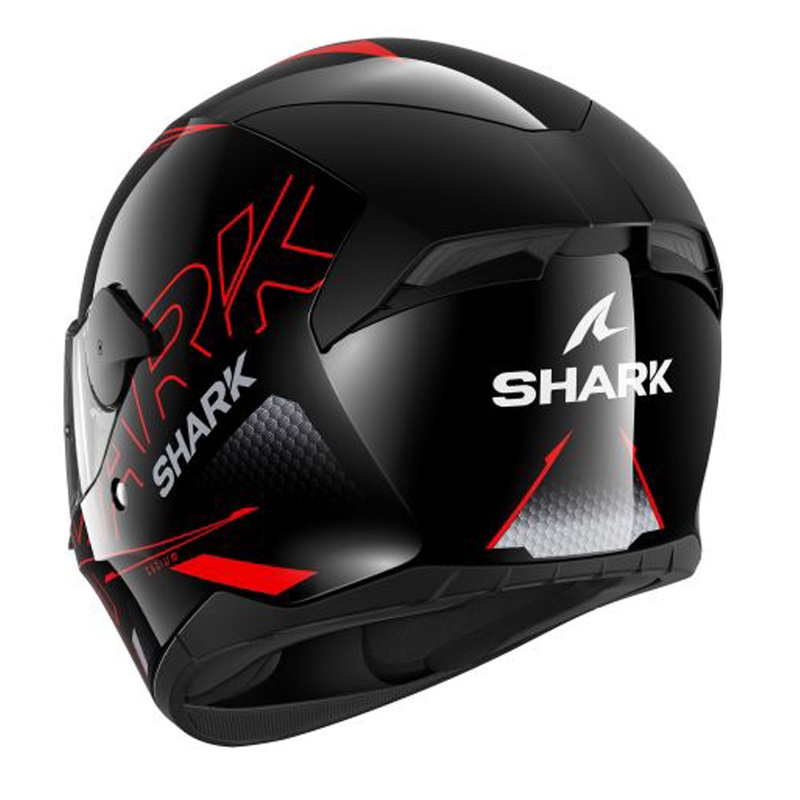 Integralny kask motocyklowy SHARK D-SKWAL 2 Cadium black-red