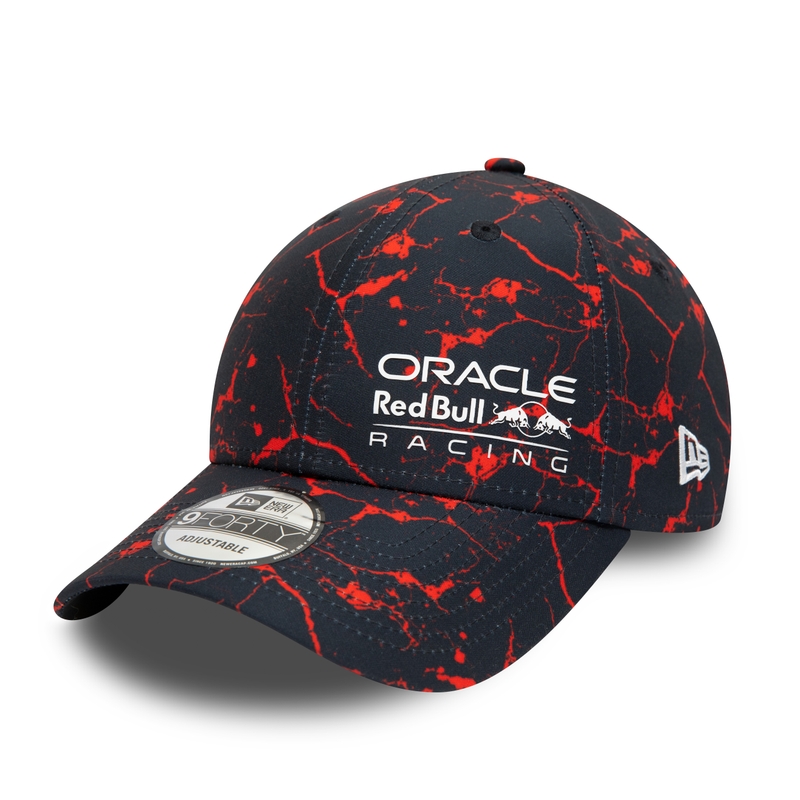 Red Bull Racing F1 AOP czapka niebiesko-czerwona