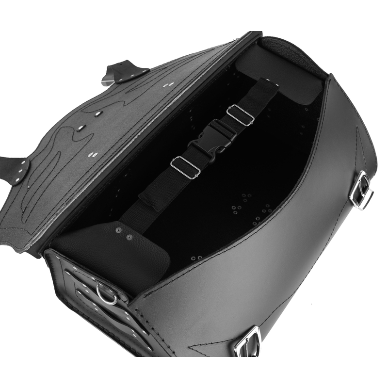 Moto kufer skórzany Chopper RSA-20A