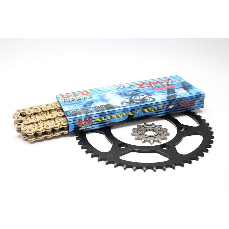 Chain kit D.I.D + JT ZVM-X serie in gold color