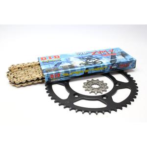 Chain kit D.I.D + JT ZVM-X serie in gold color