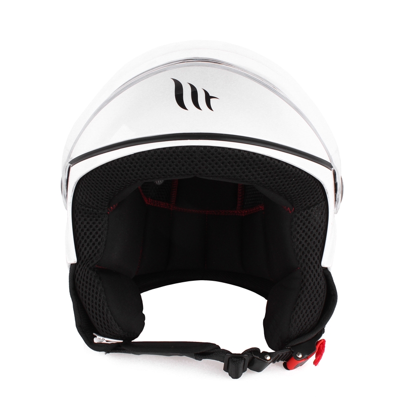 Otwarty kask motocyklowy MT Street biały wyprzedaż