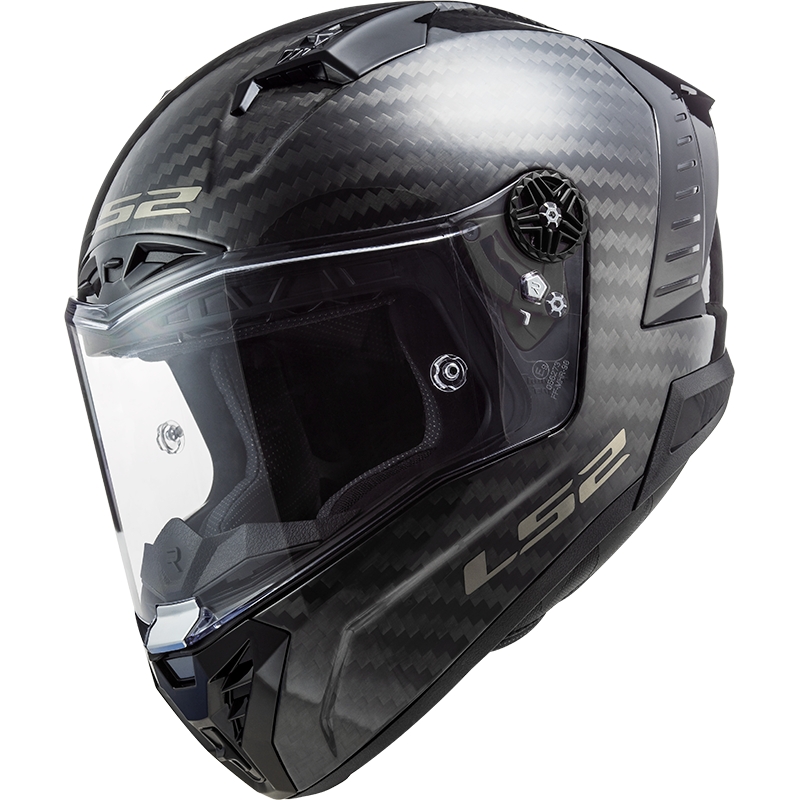 LS2 FF805 Thunder Carbon Black Integralny kask motocyklowy