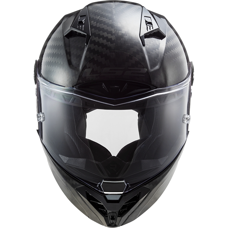 LS2 FF805 Thunder Carbon Black Integralny kask motocyklowy