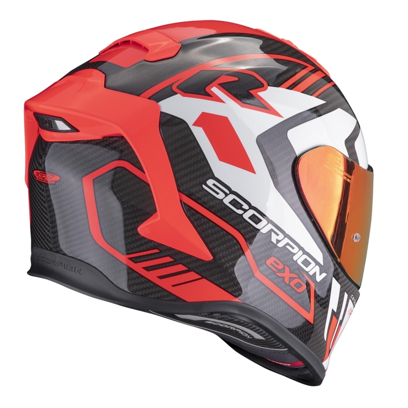 Kask integralny Scorpion EXO-R1 EVO Carbon Air Supra czarno-czerwony