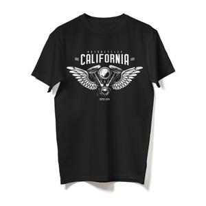 Koszulka RSA California czarna wyprzedaż