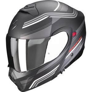 Składany kask motocyklowy Scorpion EXO-930 Multi czarno-srebrny
