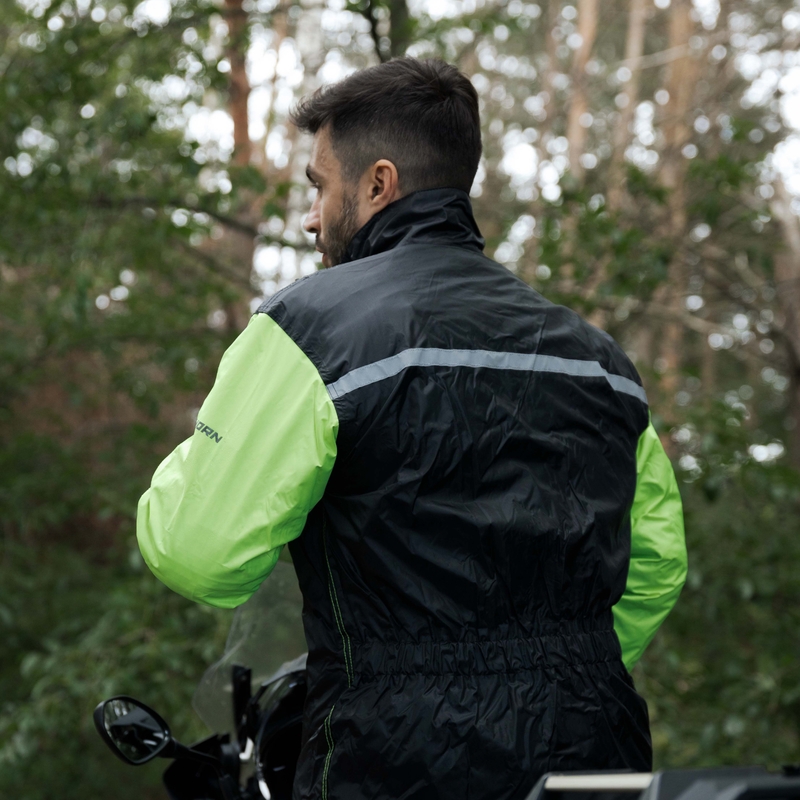 Kombinezon przeciwdeszczowy Rebelhorn Rain fluo żółty