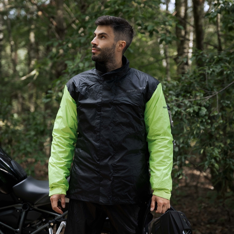 Kombinezon przeciwdeszczowy Rebelhorn Rain fluo żółty