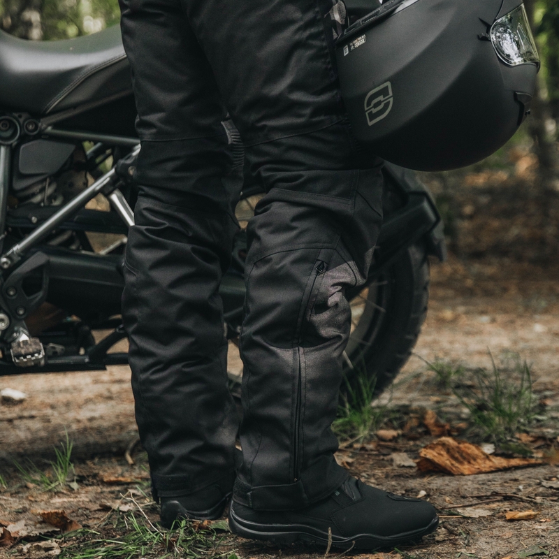 Spodnie motocyklowe Ozone Vulcan czarne