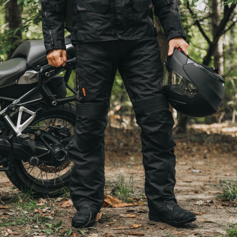 Spodnie motocyklowe Ozone Vulcan czarne