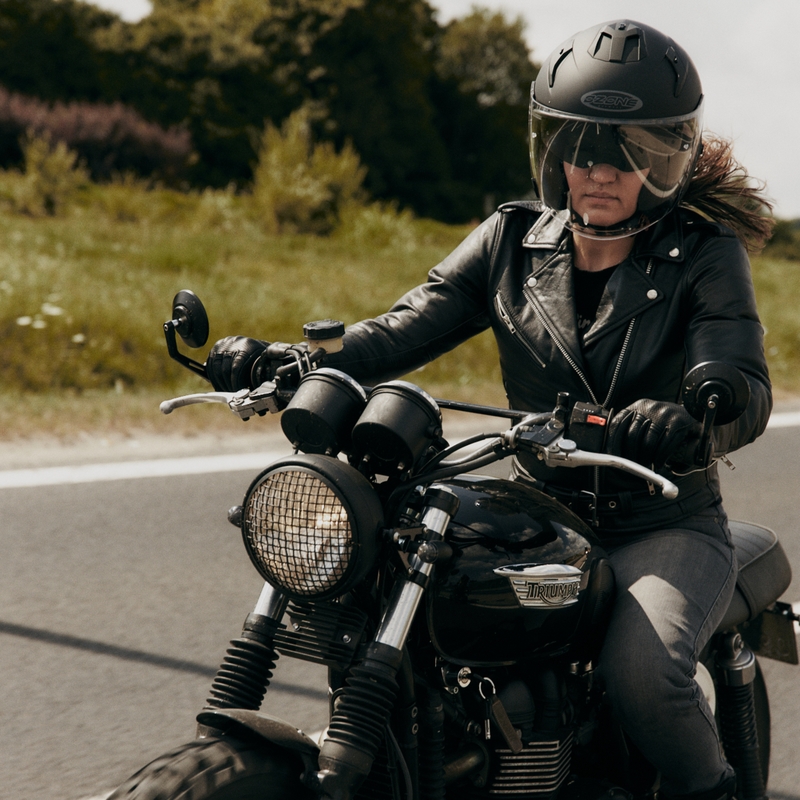 Damska skórzana kurtka motocyklowa Ozone Ramones