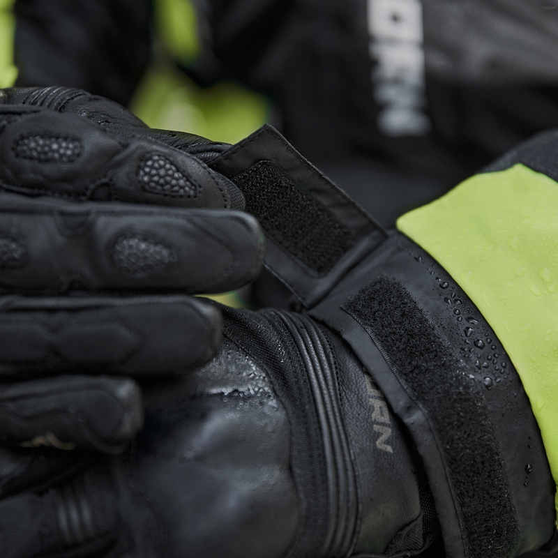 Kurtka przeciwdeszczowa Rebelhorn Patrol fluo żółto - czarna