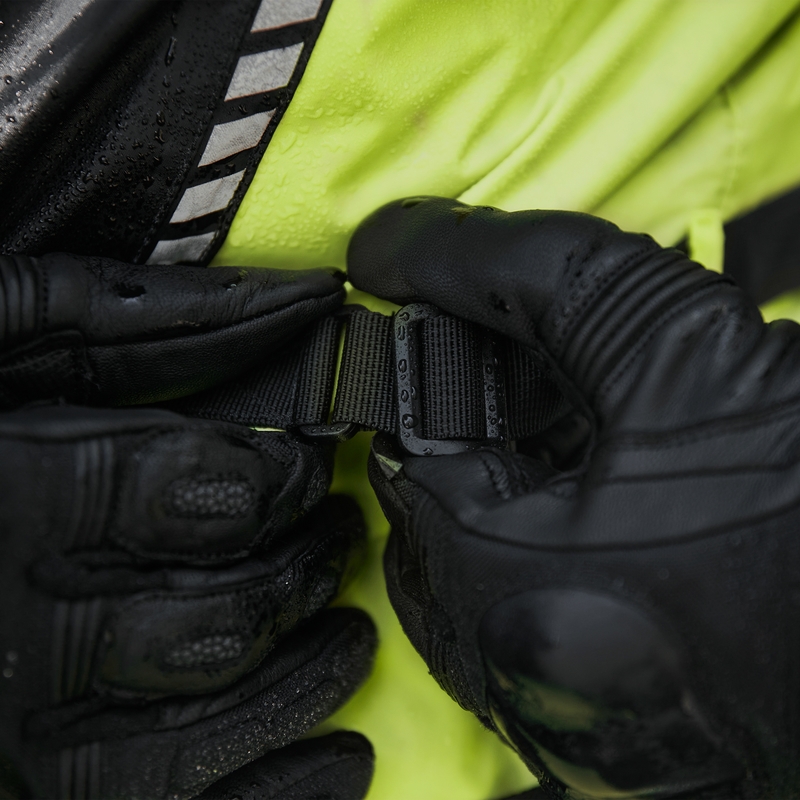 Kurtka przeciwdeszczowa Rebelhorn Patrol fluo żółto - czarna