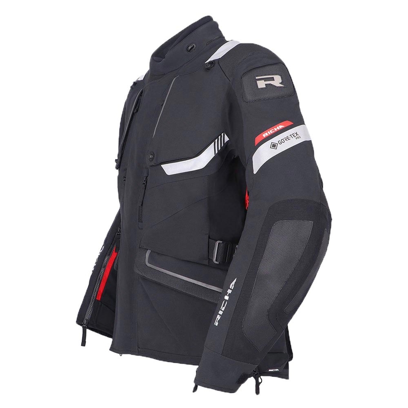 Kurtka motocyklowa RICHA Armada GTX Pro czarna wyprzedaż