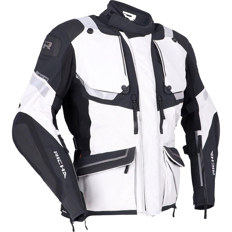 Kurtka motocyklowa RICHA Armada GTX Pro szaro-czarna wyprzedaż