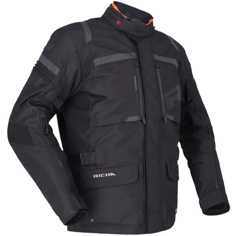 Kurtka motocyklowa RICHA Brutus GTX czarna wyprzedaż