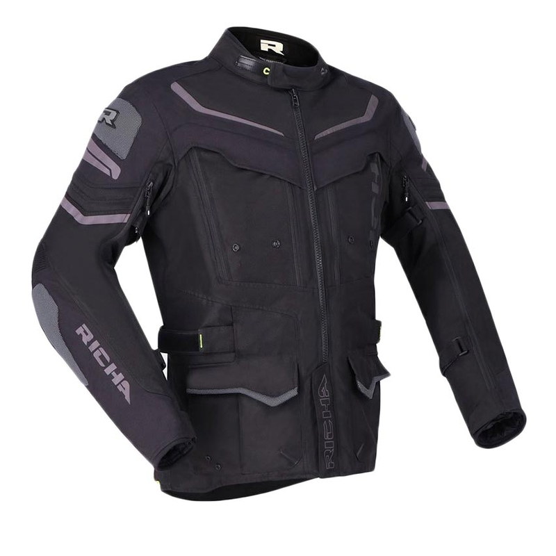 Kurtka motocyklowa RICHA Infinity 2 Adventure czarna wyprzedaż