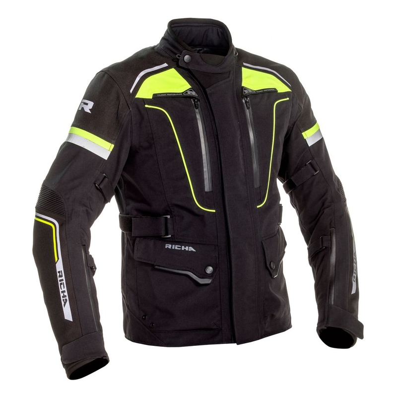 Kurtka motocyklowa RICHA Infinity 2 Pro black-fluo yellow wyprzedaż